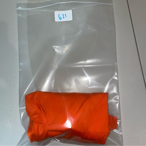 POLO RALPH LAUREN Men's Classic Fit Crew Neck T-Shirt Size XXL In Orange - Picture 5 of 5